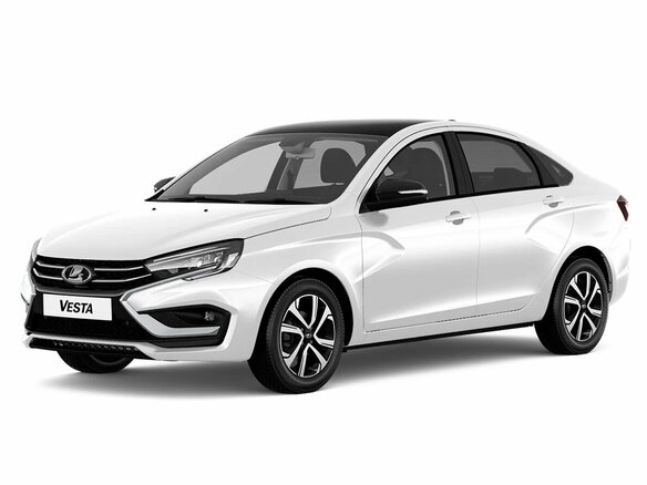 2026 Lada (ВАЗ) Vesta I Рестайлинг (NG), белый