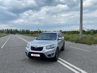 2010 Hyundai Santa Fe II Рестайлинг, серебристый, 1400000 рублей, вид 1