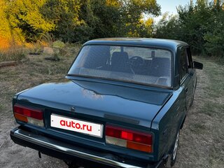 1999 Lada (ВАЗ) 2107, зелёный, 75000 рублей, вид 4