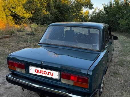 1999 Lada (ВАЗ) 2107, зелёный, вид 4
