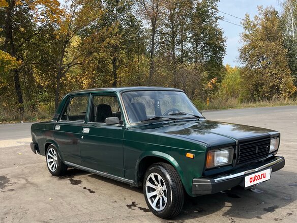 2007 Lada (ВАЗ) 2107, зелёный - вид 1