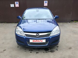 2010 Opel Astra H Рестайлинг, синий, 555000 рублей, вид 2