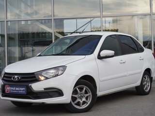 2020 Lada (ВАЗ) Granta I Рестайлинг, белый, 839000 рублей, вид 1