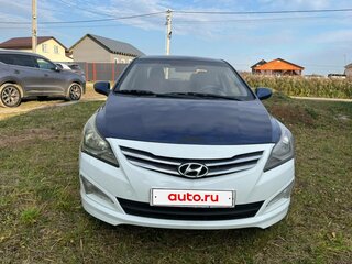 2016 Hyundai Solaris I Рестайлинг, белый, 500000 рублей, вид 1