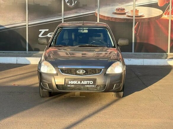 2015 Lada (ВАЗ) Priora I Рестайлинг, коричневый, 470000 рублей - вид 1