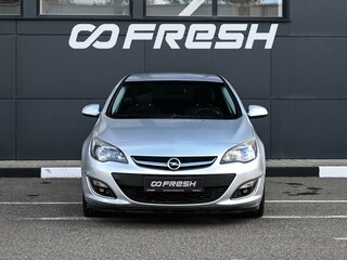 2012 Opel Astra J Рестайлинг, серебристый, 900000 рублей, вид 3