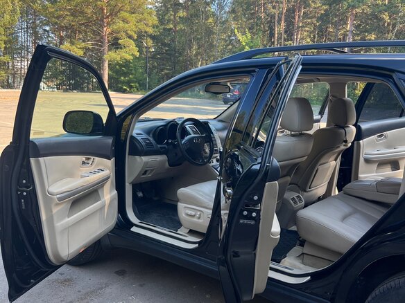 2005 Lexus RX 400h II, чёрный, 1450000 рублей - вид 12