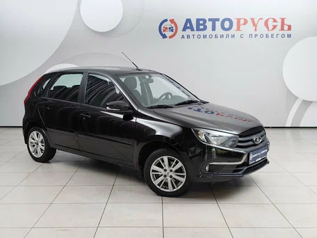 2021 Lada (ВАЗ) Granta I Рестайлинг, чёрный, 898000 рублей, вид 1