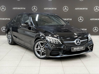 2019 Mercedes-Benz C-Класс 180 IV (W205) Рестайлинг, чёрный, 2600000 рублей, вид 3