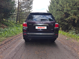 2012 Toyota Highlander II (XU40) Рестайлинг, пурпурный, 2150000 рублей, вид 2