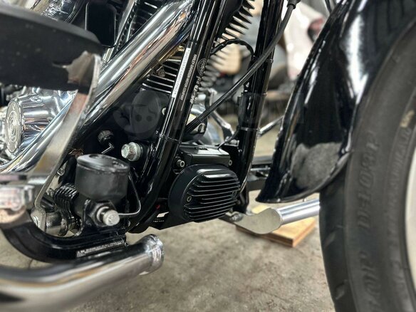 2010 Harley-Davidson Fat Boy, чёрный, 990000 рублей - вид 21
