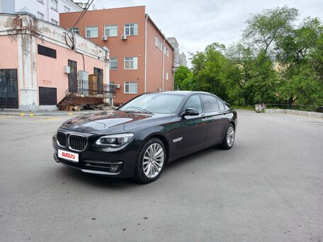 2013 BMW 7 серии Long 750Ld xDrive V (F01/F02/F04) Рестайлинг, чёрный, 2250000 рублей, вид 1