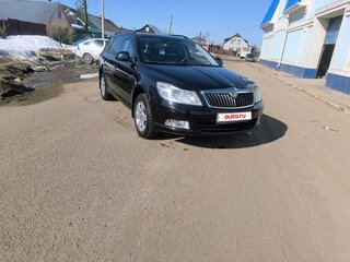 2010 Skoda Octavia II (A5) Рестайлинг, чёрный, 760000 рублей, вид 3