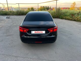 2017 Lada (ВАЗ) Vesta I, чёрный, 580000 рублей, вид 4