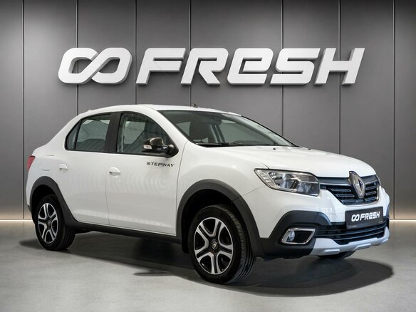 2022 Renault Logan Stepway II Рестайлинг, белый, 1370000 рублей