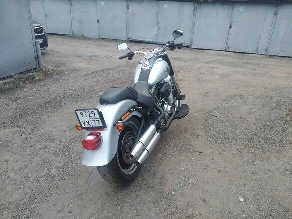 2004 Harley-Davidson Fat Boy, серебристый, 690000 рублей - вид 12