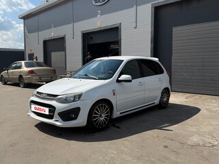 2015 Lada (ВАЗ) Kalina Sport II, белый, 730000 рублей, вид 4