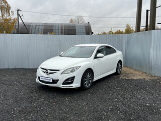 2012 Mazda 6 II (GH) Рестайлинг, белый, 820000 рублей, вид 1