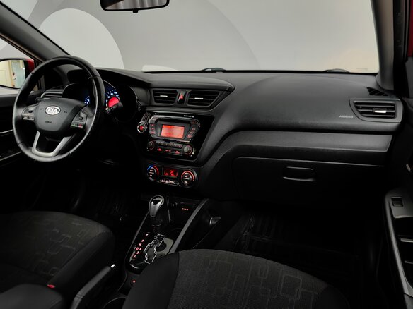 2012 Kia Rio 4-speed III, красный, 808000 рублей - вид 12