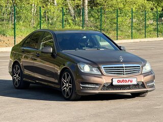 2012 Mercedes-Benz C-Класс 180 III (W204) Рестайлинг, коричневый, 1730000 рублей, вид 3