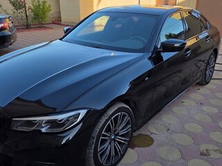 2020 BMW 3 серии 320i xDrive VII (G2x), чёрный, 3500000 рублей, вид 3