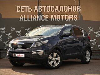 2010 Kia Sportage III, синий, 1060000 рублей, вид 3