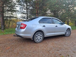 2017 Skoda Rapid I Рестайлинг, серебристый, 1150000 рублей, вид 4