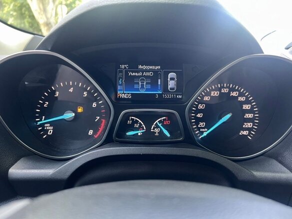 2016 Ford Kuga II, чёрный, 1300000 рублей - вид 14