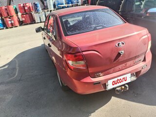 2012 Lada (ВАЗ) Granta I, красный, 190000 рублей, вид 3