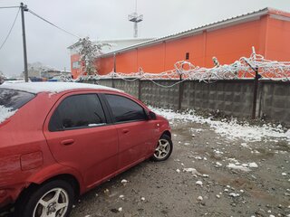 2005 Chevrolet Aveo I, красный, 250000 рублей, вид 3