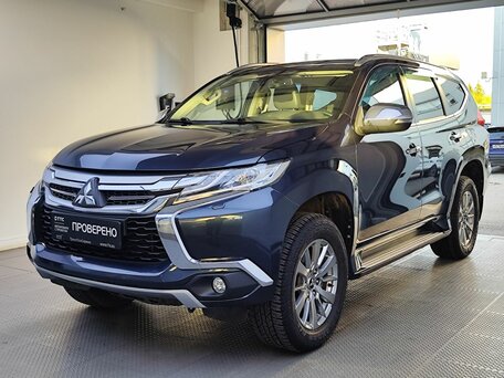 2018 Mitsubishi Pajero Sport III, синий, 3350000 рублей, вид 1