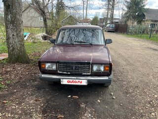 2006 Lada (ВАЗ) 2107, пурпурный, 70000 рублей, вид 1
