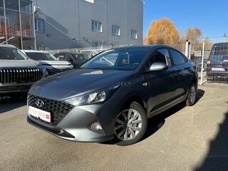 2020 Hyundai Solaris II Рестайлинг, серый, 1398010 рублей, вид 5