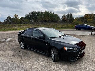 2007 Mitsubishi Lancer X, чёрный, 700000 рублей, вид 4