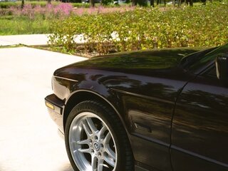 1995 BMW 5 серии 520i III (E34), пурпурный, 1700000 рублей, вид 3