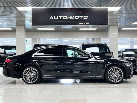 2026 Mercedes-Benz S-Класс 500 Long 4MATIC VII (W223) Рестайлинг, чёрный, 26999000 рублей, вид 5