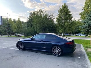2018 Mercedes-Benz C-Класс 180 IV (W205) Рестайлинг, синий, 2950000 рублей, вид 1