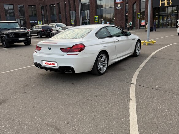 2015 BMW 6 серии 640d xDrive III (F06/F13/F12) Рестайлинг, белый, 2950000 рублей - вид 3