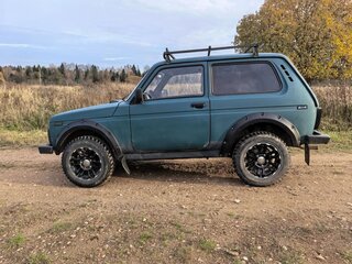 1997 Lada (ВАЗ) 2121 (4x4) I Рестайлинг, зелёный, 300000 рублей, вид 4