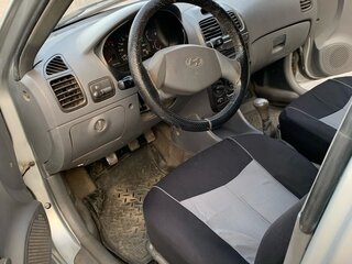 2005 Hyundai Accent ТагАЗ II, серый, 360000 рублей, вид 5