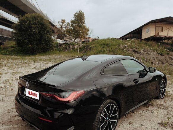 2021 BMW 4 серии 420d xDrive G22, G23, G26, чёрный - вид 19
