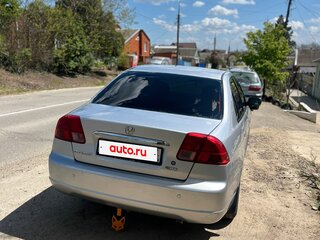 2002 Honda Civic VII, серебристый, 350000 рублей, вид 2