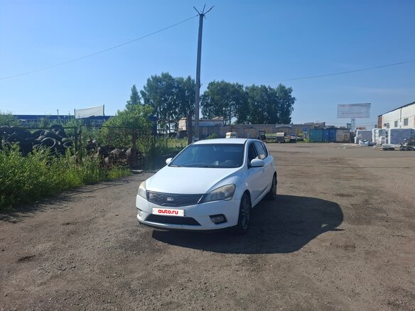 2012 Kia Ceed I Рестайлинг, белый