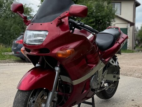 1995 Kawasaki ZZR 400, красный, 230000 рублей, вид 3