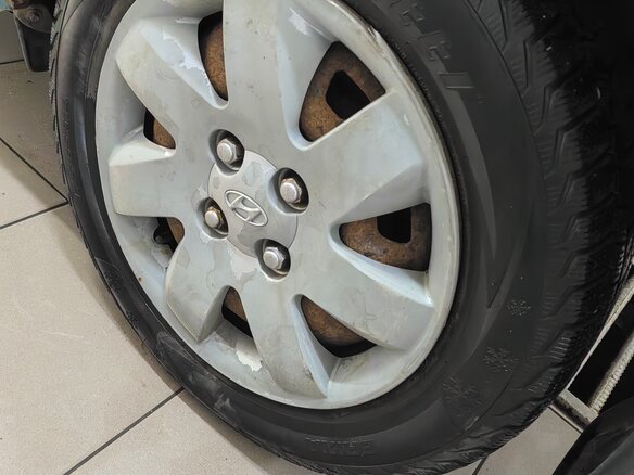2004 Hyundai Getz I, синий, 280000 рублей - вид 10
