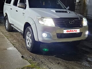 2012 Toyota Hilux VII Рестайлинг, белый, 2130000 рублей, вид 4