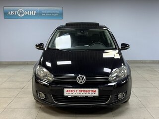 2010 Volkswagen Golf VI, чёрный, 740000 рублей, вид 2