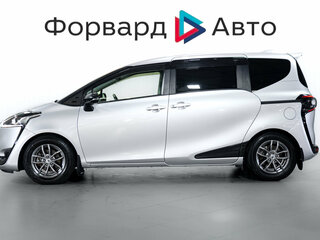 2016 Toyota Sienta II, серый, 1129700 рублей, вид 4