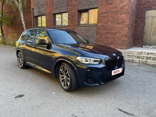 2022 BMW X3 30i xDrive III (G01) Рестайлинг, чёрный, 5270000 рублей, вид 2