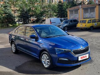 2022 Skoda Rapid II, синий, 1850000 рублей, вид 3